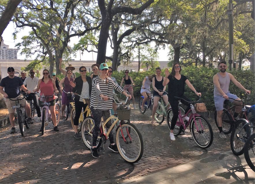 Savannah: Historical Bike Tour with Tour Guide - The rolling concierge after the ride