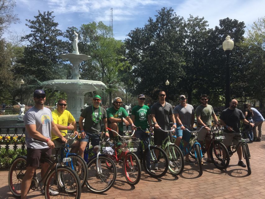 Savannah: Historical Bike Tour with Tour Guide - What $49 buys you