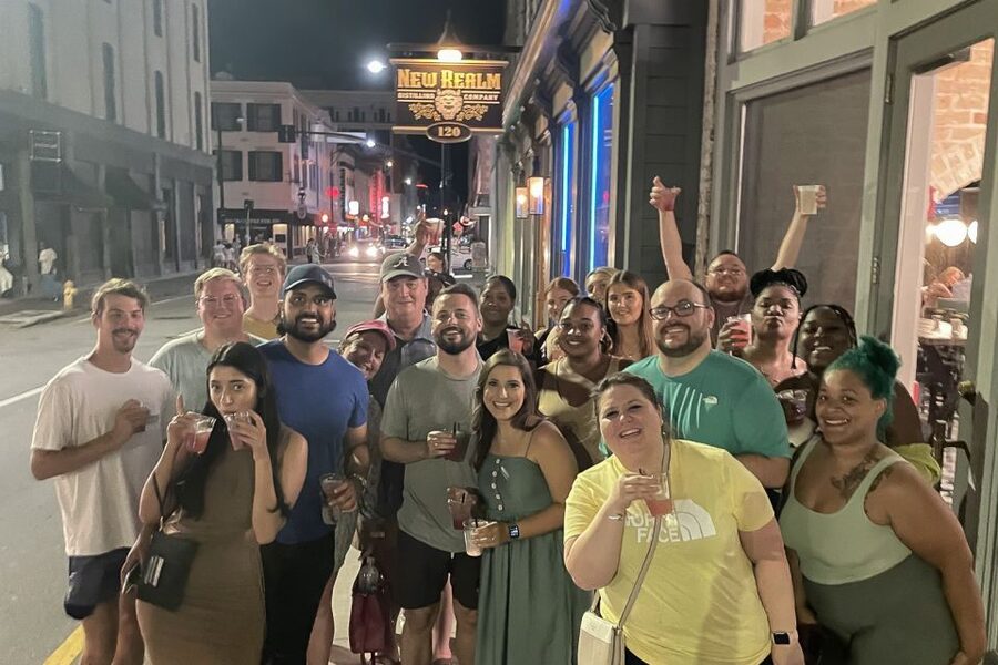 Savannah: Historical Pub Crawl Tour with Drinks Included - Hearing Savannah’s darker stories on foot