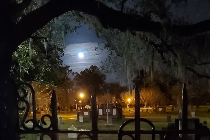 Savannah History and Haunts Candlelit Ghost Walking Tour - Colonial Park Cemetery makes a fitting finish