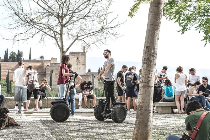 Segway Your Way Through Granada's History: The Ultimate Ride - Learning the Segway before the hills