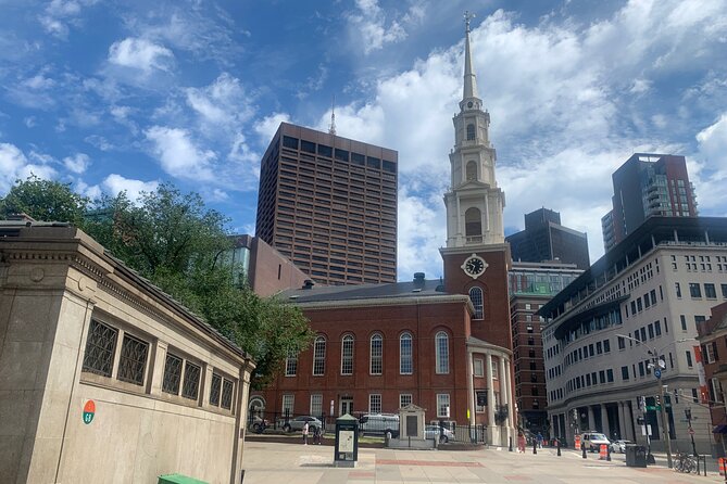 Self Guided "Historic Boston Downtown Freedom Trail" Audio/GPS Walking Tour - The Green Dragon Tavern and Haymarket finish