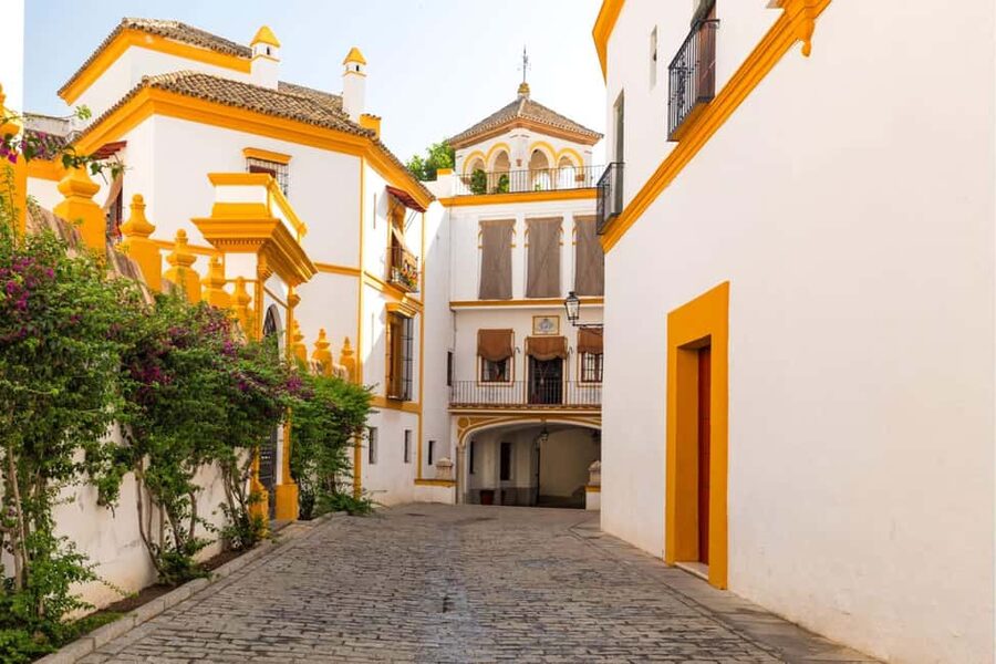 Seville in 1 Day Tour: Historic Center, Monuments, and Jewish Quarter - Jewish Quarter lanes and the small squares of Santa Cruz
