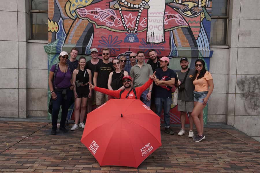 Shared Medellín Downtown Tour with Wireless Audio - The Park of Lights and Medellín’s public message
