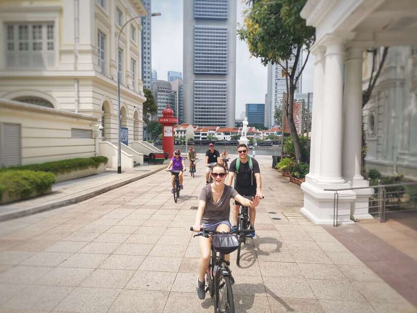 Singapore: Historical Half-Day Bike Tour - Following the Singapore River into the colonial past