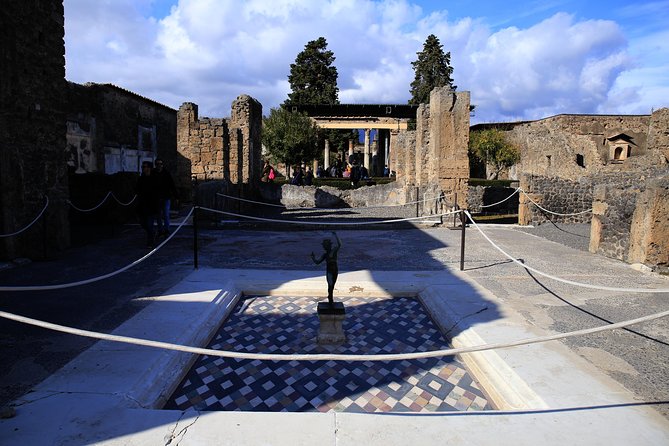 Skip-the-Line Half-Day Private Tour Ancient Pompeii Highlights with Native Guide - The theaters, gladiators, mills, and homes