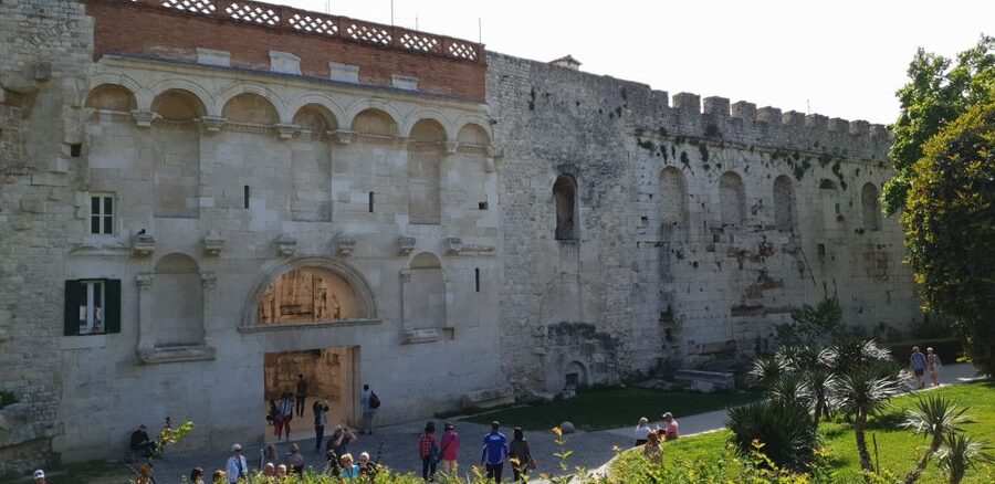 Split: Walking tour of Split with a 'Magister' of History - Bronze Gate and Diocletian’s Cellars