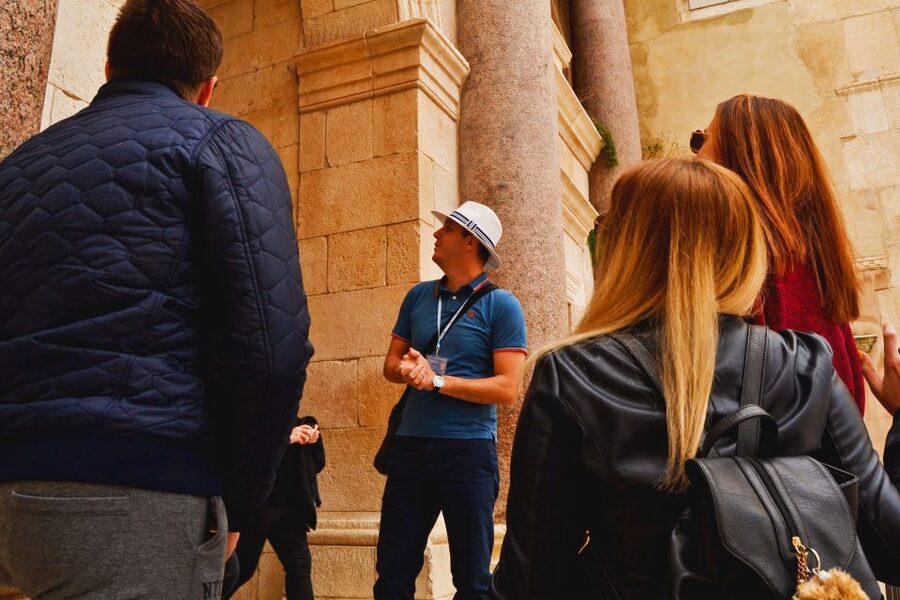 Split: Walking tour of Split with a 'Magister' of History - Peristyle, Vestibule, and Triklinij