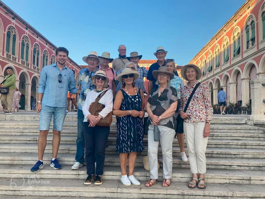 Split Walking Tour with History Professor - The palace substructures reveal the Roman plan