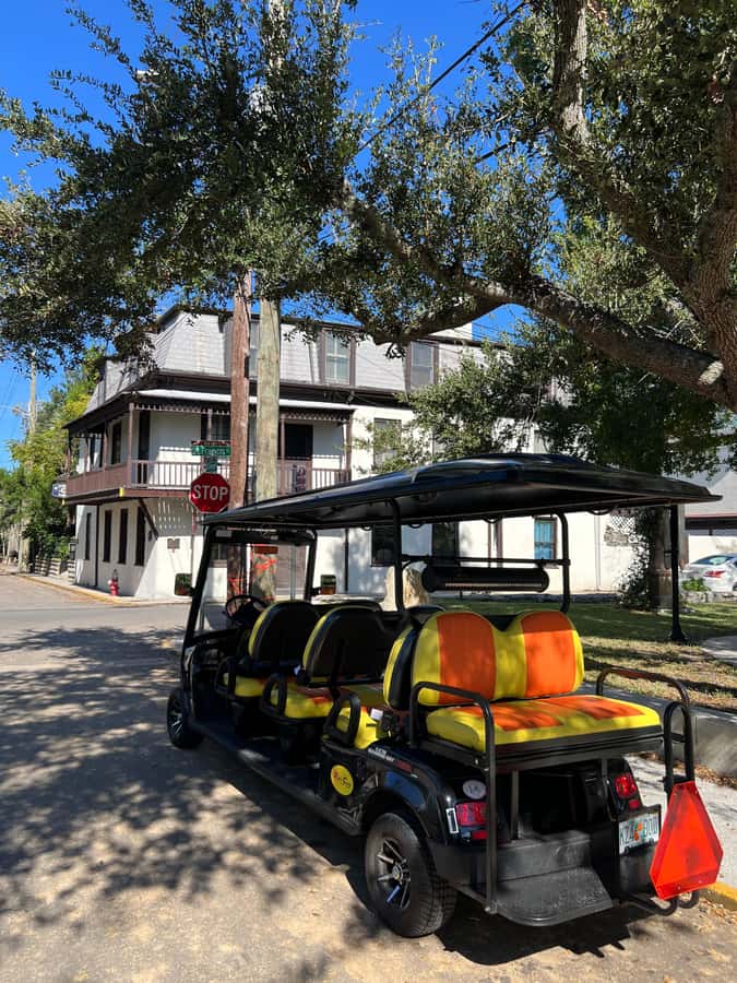 St.Augustine History Tour on Premium Golf Cart with PiCk Up - Lincolnville and the city’s Civil Rights story