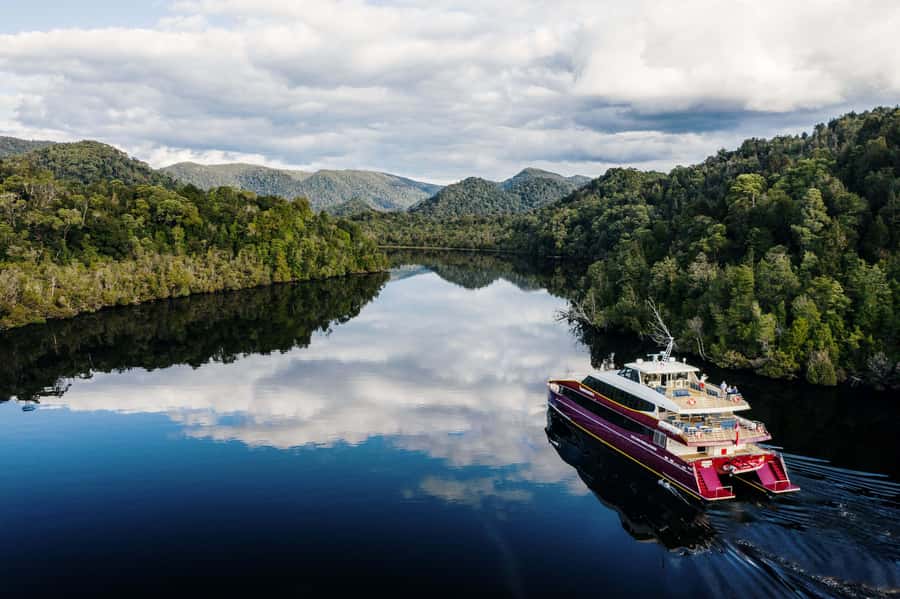 Strahan: World Heritage Cruise on Gordon River with Lunch - Leaving Strahan for Hells Gates