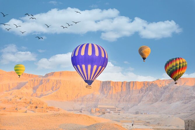 Sunrise Hot Air Balloon Over the Historical sites in Luxor - What $75 buys you