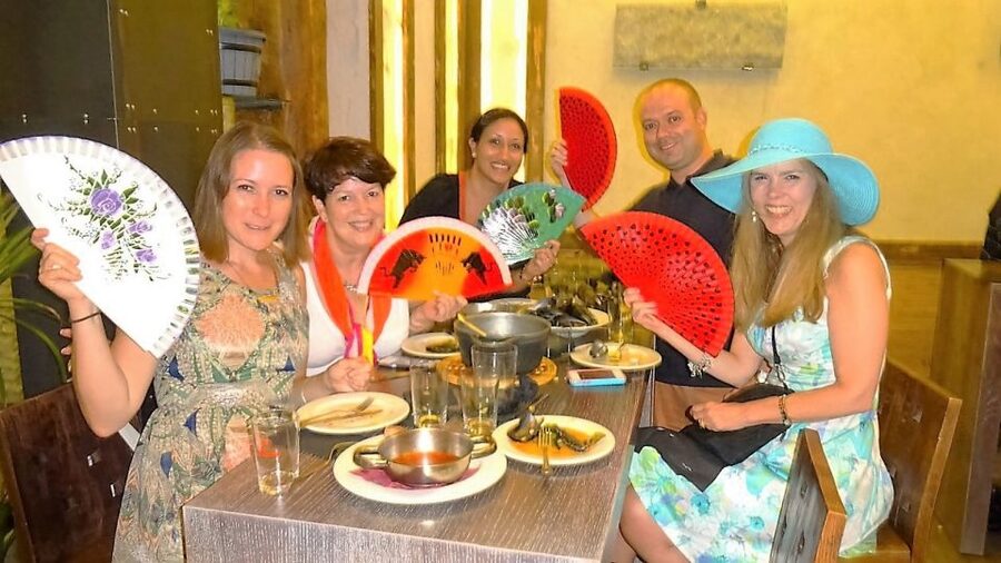 Tapas Crawl in Madrid Historical Quarter for Lunch or Dinner - Starting beside Queen Isabel II at Ópera