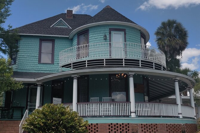 Tarpon Springs Ghost Tour - The train depot and the hands-on equipment