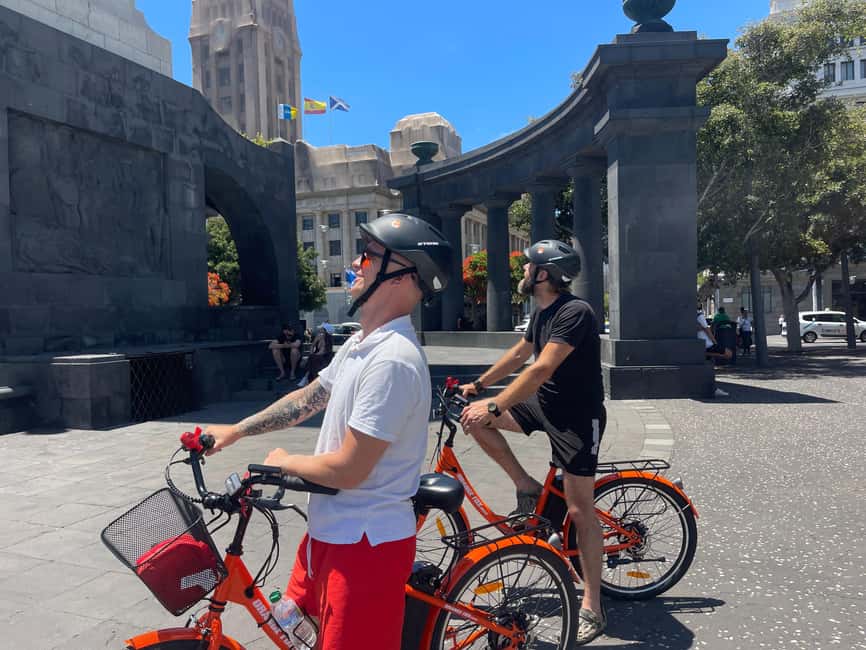 Tenerife: Guided Historical Bike Tour with E-Bike Option - The Auditorium and Castle of St. John the Baptist
