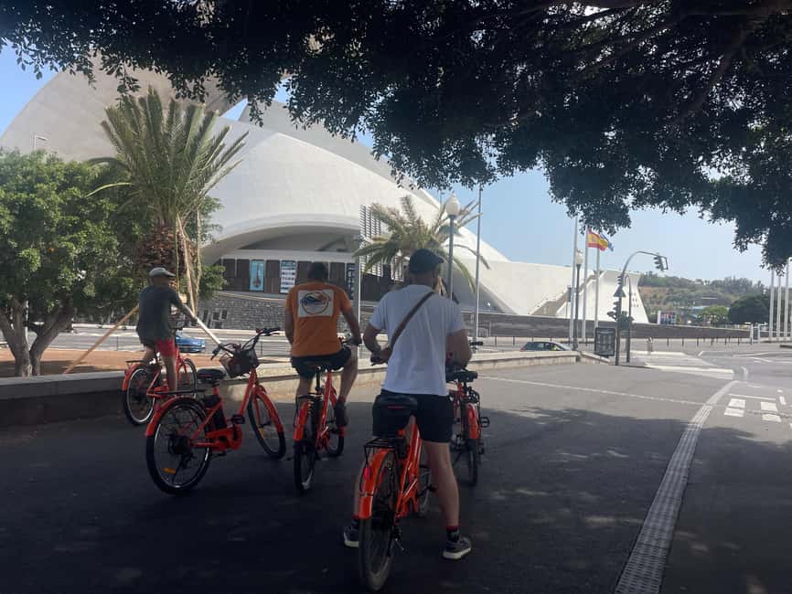 Tenerife: Guided Historical Bike Tour with E-Bike Option - Cabildo, Plaza de la Candelaria, and Plaza de España