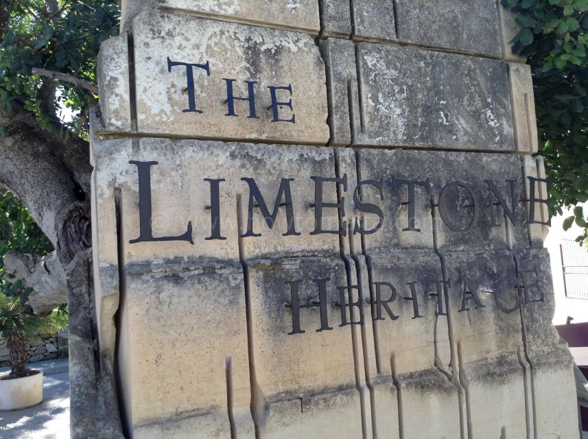 The Limestone Heritage Park and Gardens (Entry Ticket) - Watching stone being shaped by hand