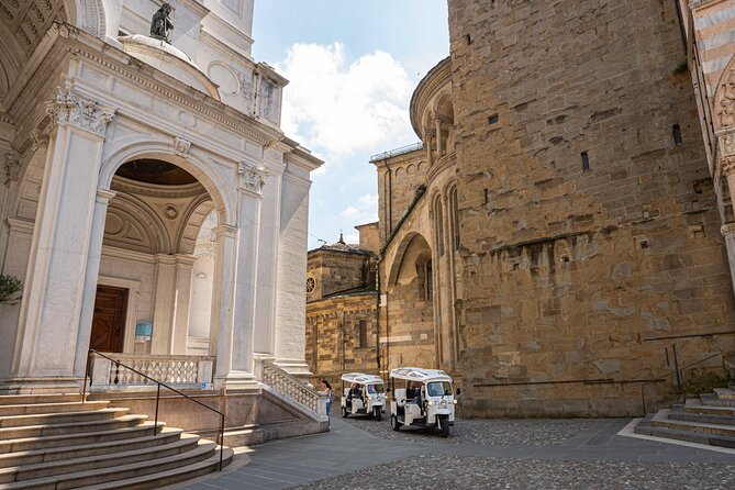 Tuk Tuk tour in Bergamo, Città Alta and the ancient Venetian walls - Belvedere S. Vigilio and the Astino Valley