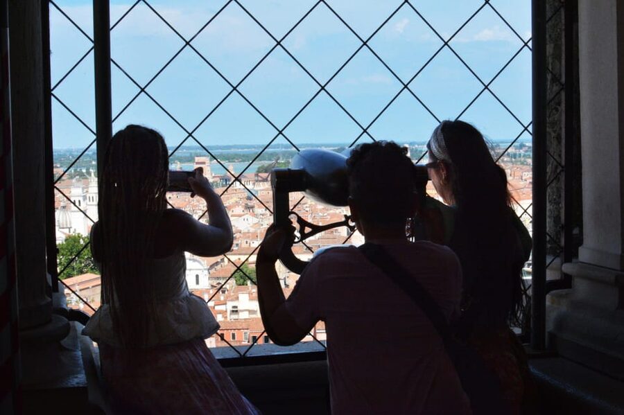Venice: Bell Tower & St Mark's Square History Gallery Ticket - The VR journey covers Venice in a few minutes
