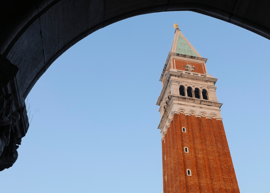 Venice: Bell Tower & St Mark's Square History Gallery Ticket - Expect wind, bells, and changing visibility