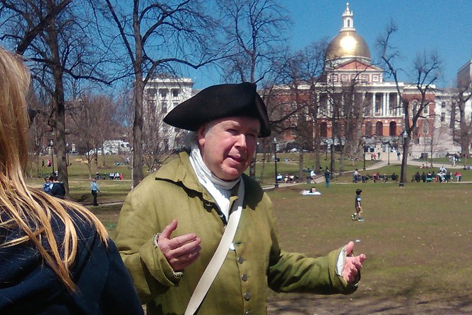 Walk the Historic Freedom Trail with Costumed Guide - The State House and the argument over consent