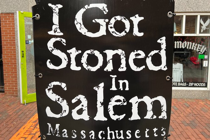Wicked Awesome Tours: Witch Trial History and Salem Haunts! - The Witch Trials Memorial: a serious opening