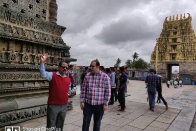World heritage site of Belur & Halebid with temple sculptures