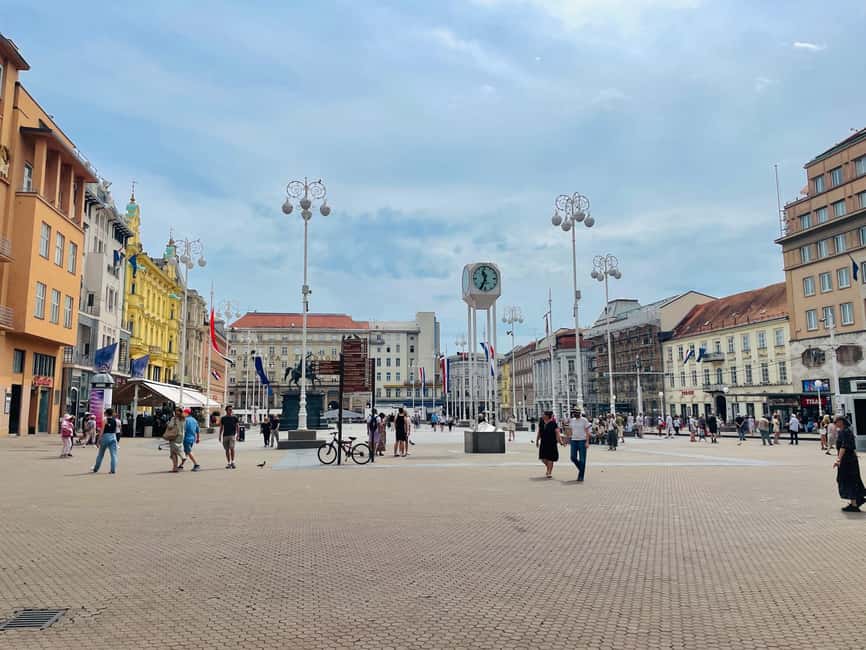 Zagreb: City & History Walking Tour & WW2 Tunnels - Tkalčićeva Street and the art of sitting still